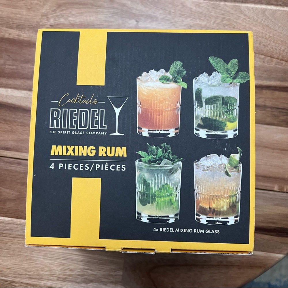 Riedel Mixing Rum Glass Set - 4 Pieces